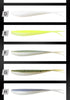 Spinpoler 2" 3" 4" Soft Fishing Lures Jerk Minnow Shad Drop Shot Soft Bait Swimbait Split Tail for Bass Trout Pike Walleye Pesca